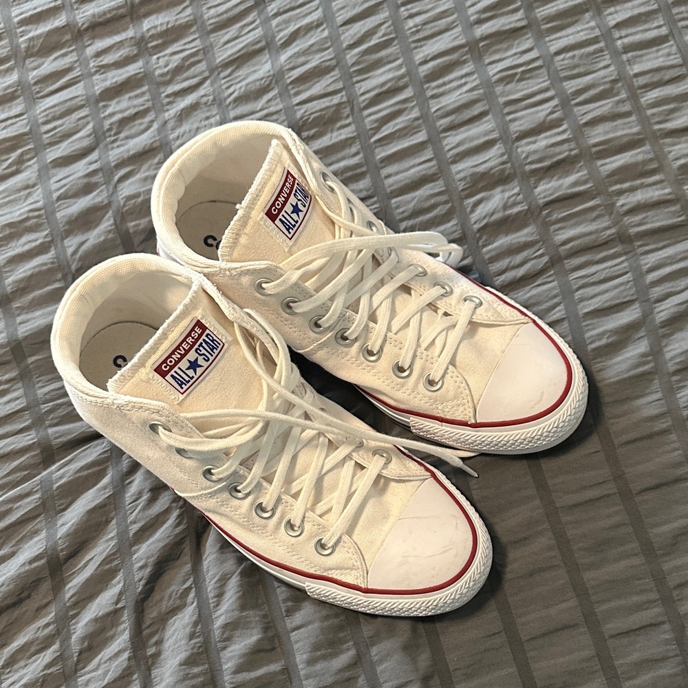 Converse All Star White Canvas Sneakers